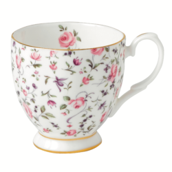 Rose Confetti Footed Mug 0.3ltr