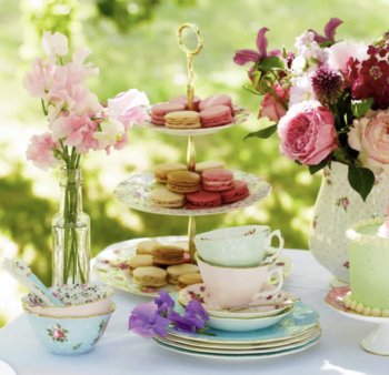 ROYAL ALBERT POLKA BLUE ICE CREAM BOWL - Bilde 3
